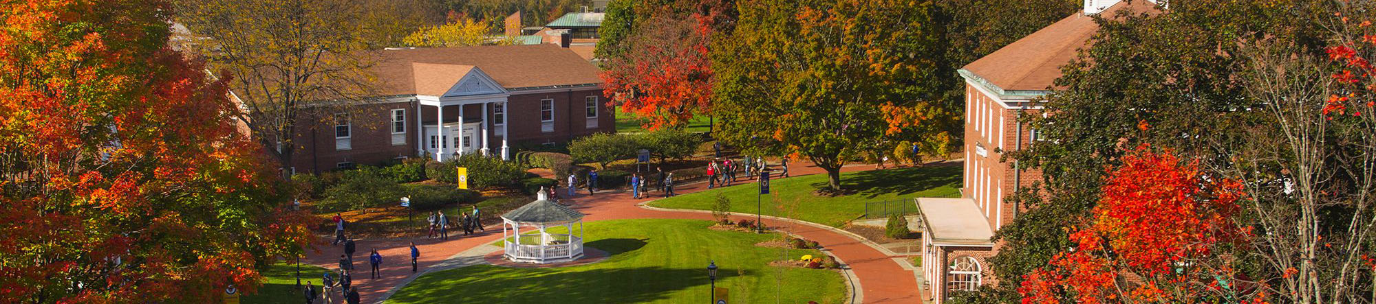 Beautiful Fall Day on Campus