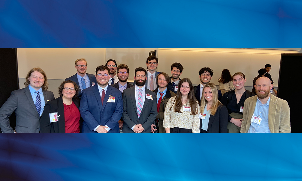 ǿ޴ý students and faculty group who attended the 50th Annual Northeast Bioengineering Conference  
